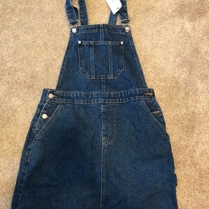 Denim Overall Dress